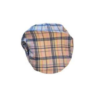 Janie and Jack Plaid Newsboy Hat, Soft Cotton, Baby Toddler Sun Cap